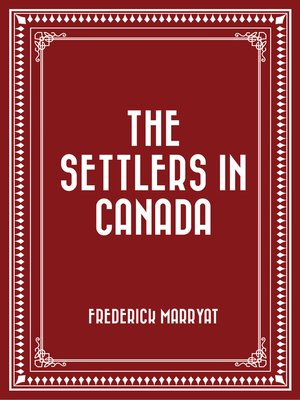 cover image of The Settlers in Canada